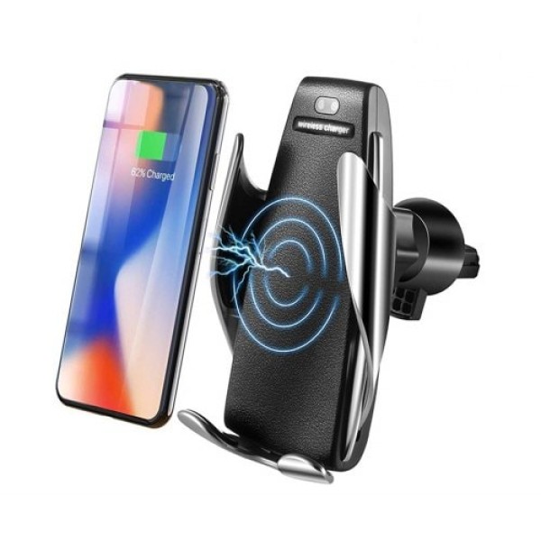         Automatic Clamping Wireless Car Charger For Phone Charging Mount Bracket
        