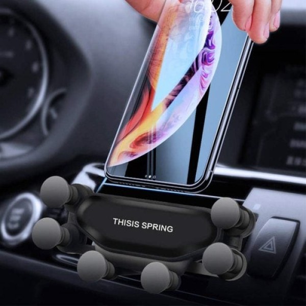         Air Vent Linkage Shock Mount Holder for iPhone//Huawei/OnePlus/Samsung
        