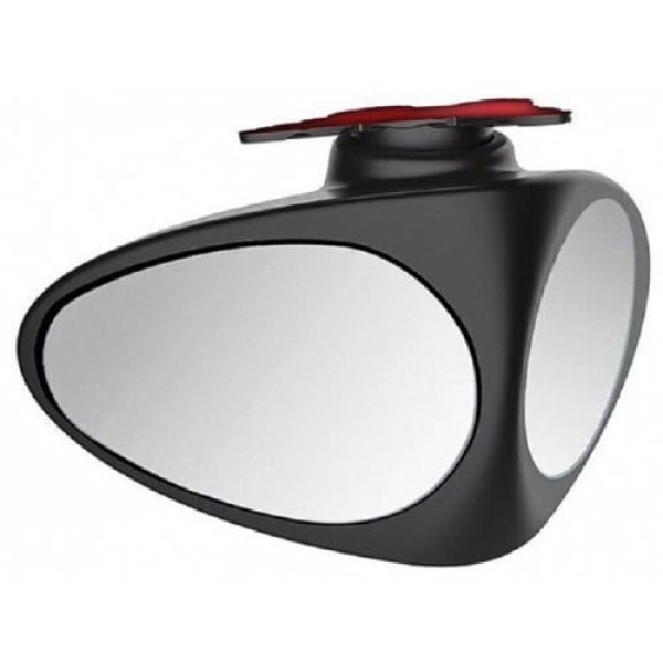         Vehicle Rear View Blind Spot Mirror with 360 Degrees Adjustable Convex Glass
        
