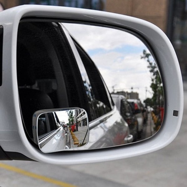         360 Degrees Adjustment Round Blind Spot Reversing Wide-angle Lens Rearview Mirror 2pcs
        
