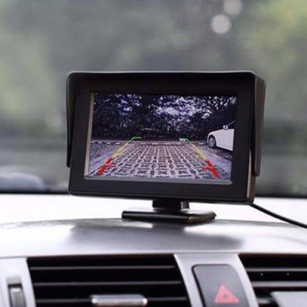         LCD Car 4.3 Inch Bracket Screen Visual Reversing Image Display
        