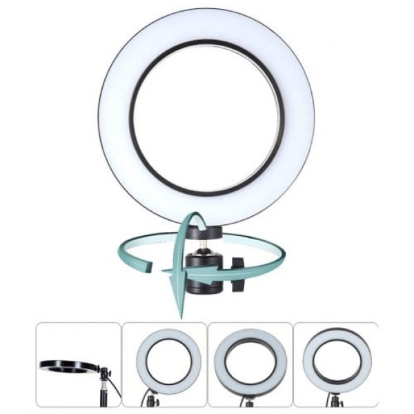         8 inch Selfie Ring Light USB Charge YouTube Video/Photography Live Stream Makeup
        