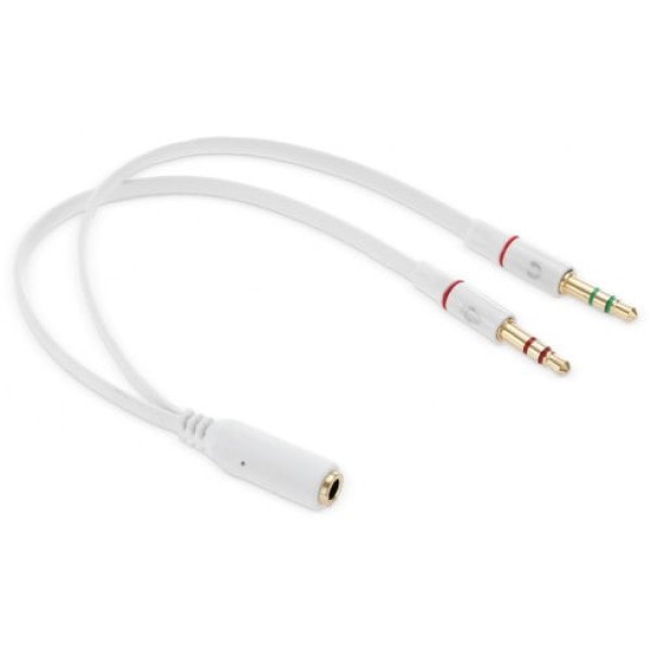         3.5mm Female to 2 Male Adapter Cable
        