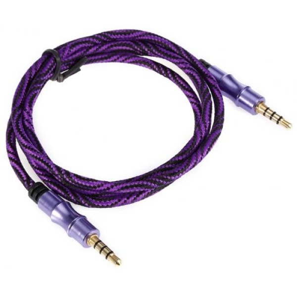         99.5cm 3.5mm Male to Male AUX Audio Transmission Cable
        