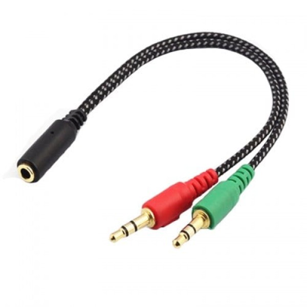         3.5mm Headphone Adapter Y Splitter Cable for Computer
        