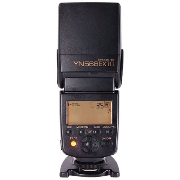          YN568EX III Speedlite Flashgun Master Flash for Nikon Digital SLR Cameras
        