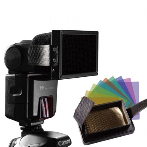         Falcon Eyes FUA - HC0609 Honeycomb Grid Color Filters for Canon Nikon Pentax  Speedlite Flash Photo Studio
        