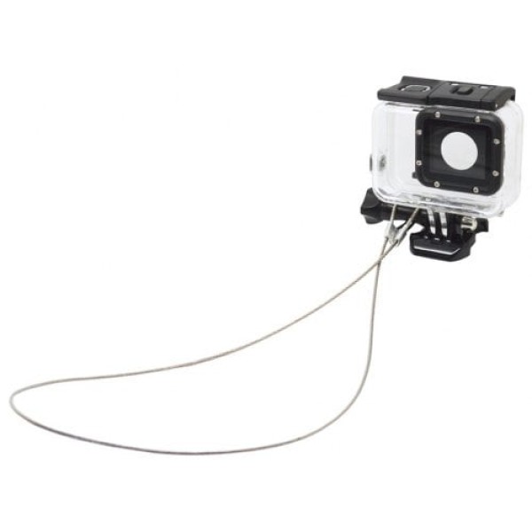         Accessories 30CM Stainless Steel Lanyard Tether for GoPro Hero
        